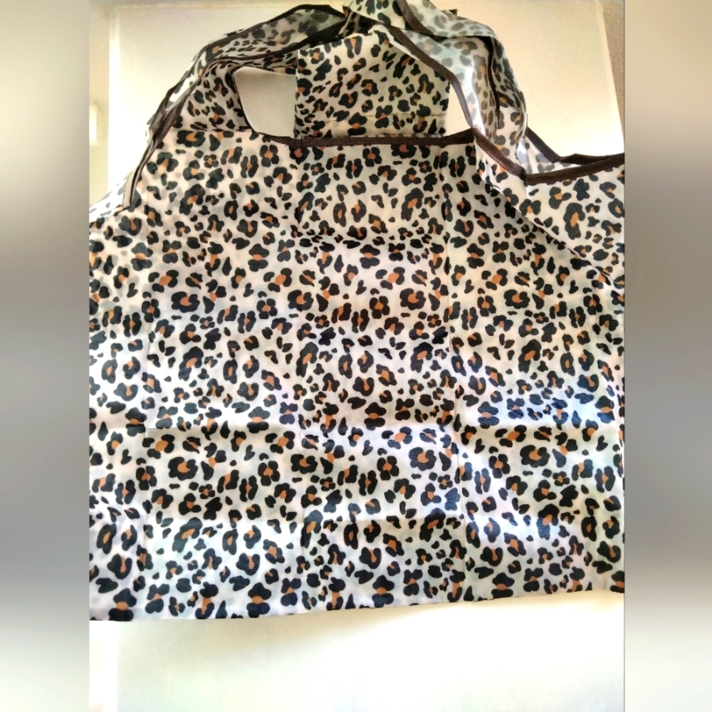 Eco Friendly Animal Print Shoppers Bag. NWOT. - Picture 3 of 4